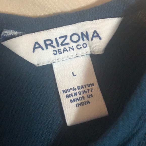 Open Shoulder, Lace Up Back, Long Sleeve Blouse - Picture 3 of 3